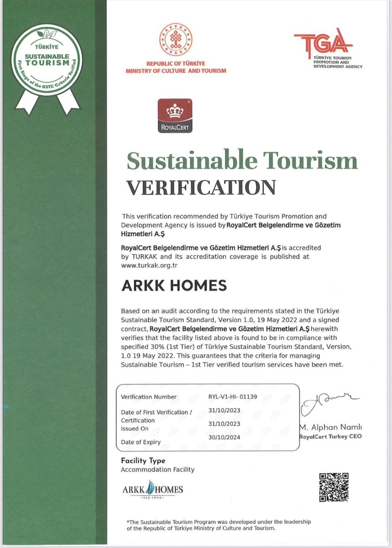 Arkk Homes Анталья Экстерьер фото